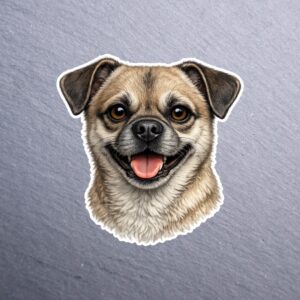 Chug Sticker. These stickers are made with printable vinyl with a vinyl top coat that is scratch-resistant and water resistant.